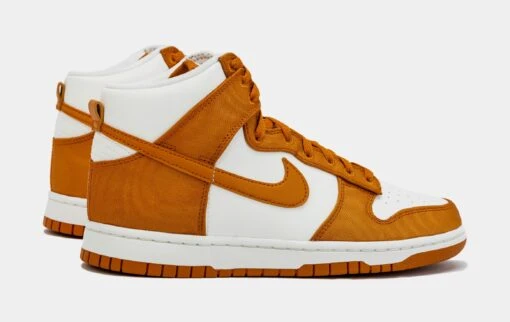 Nike Dunk High Monarch Mens Basketball Shoes (White/Orange) -Nike 42e5b79e8255467c3591da88c5460574