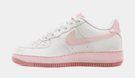 Nike Air Force 1 Pink Foam Grade School Lifestyle Shoes (Pink/White) -Nike 431d637400257ef7bf7da17464dc8135