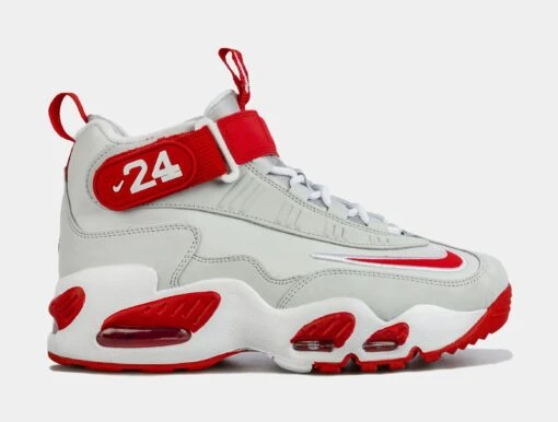 Nike Air Griffey Max 1 Grade School Lifestyle Shoes (Red/White) -Nike 442d6a57aa119c8044aab01c3edd437f