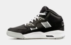 Nike Air Trainer SC Grade School Basketball Shoes (Black/Grey) -Nike 47033ea6edc0408cc34c4e893cf1af3a