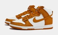 Nike Dunk High Monarch Mens Basketball Shoes (White/Orange) -Nike 47278bb3f34fe6ecda7438661ee50bcc