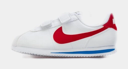 Nike Cortez Basic SL Preschool Lifestyle Shoe (White/Red) -Nike 4bea0fe22593e1550bf536128efaabd6 a01d575d 08e4 4a0c 9aa2 9c7dedf91659