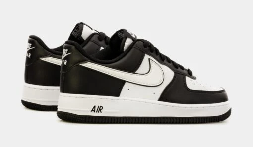 Nike Air Force 1 Low Mens Lifestyle Shoes (Black/White) -Nike 4c7b52c69ce438a23da5f207b0480de7