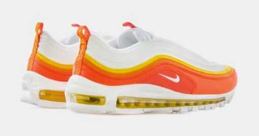 Nike Air Max 97 Athletic Club Mens Running Shoes (White/Orange) -Nike 4cf1c188becc6fb3e367bbd9b44d8bbf