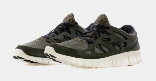 Nike Free Run 2 Mens Running Shoes (Olive Green) -Nike 4e03be1c6cdf5f10d00a58a795c80aa9 5581e454 cf62 4913 ad6a 9e113526822c