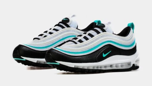 Nike Air Max 97 Tiffany Grade School Running Shoes (White/Teal) -Nike 4fad70b57b15525fb9f4cf25b9e956d9 4e45318a bf81 485a 847f 2b0b942dba22