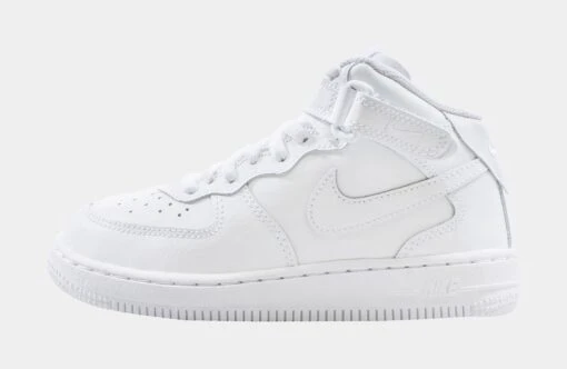 Nike Air Force 1 Preschool Lifestyle Shoes (White) -Nike 50fe3e74e57713268d348183a9567192