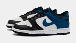 Nike Dunk Low Grade School Lifestyle Shoes (Black/Blue) Free Shipping -Nike 514203f5e3f1fe3cf8692541111b9929