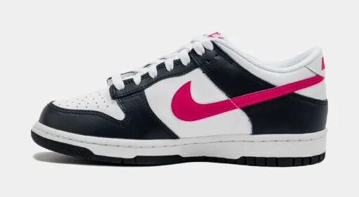 Nike Dunk Low Dark Obsidian Fierce Pink Grade School Lifestyle Shoes (Dark Obsidian/Fierce Pink) -Nike 52ad9c771d3c439bbd4cc84b89092d37