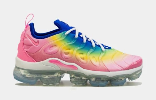 Nike Air VaporMax Plus Womens Running Shoes (Pink/Blue) -Nike 52cb15cc56d515f6023075ee697e1234