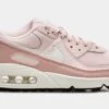 Nike Air Max 90 Womens Lifestyle Shoes (Pink) -Nike 54e4d48e2cc5aa0a4c074613a9fe1e3e