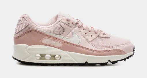 Nike Air Max 90 Womens Lifestyle Shoes (Pink) -Nike 54e4d48e2cc5aa0a4c074613a9fe1e3e