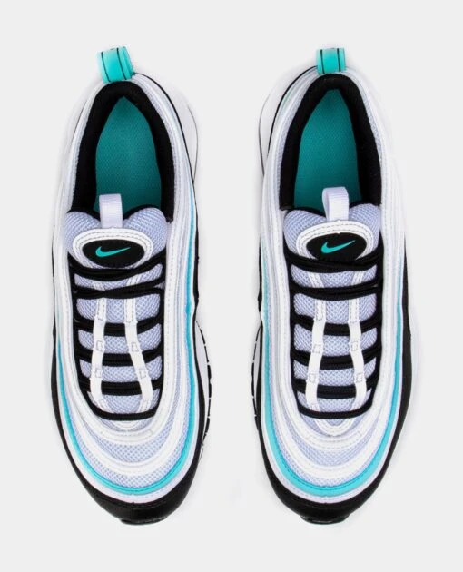 Nike Air Max 97 Tiffany Grade School Running Shoes (White/Teal) -Nike 551a86b0467832a27888ca5dd02c2713 19ee3249 fbb4 4569 872b 91445c062a7f