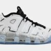 Nike Air More Uptempo White Metallic Womens Basketball Shoes (White/Grey) -Nike 55bf6fce6d02fc5e8a5085164f9f9ffb