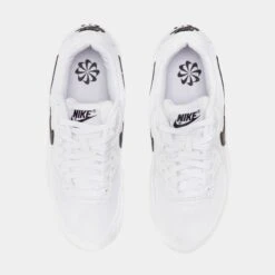 Nike Air Max 90 Womens Running Shoes (White) -Nike 564e45b0f4a3b518e0ab336ea59b5198