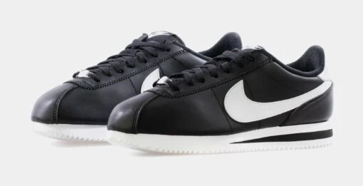 Nike Cortez Basic Leather Mens Lifestyle Shoe (Black/White) -Nike 57df89649a447851de2553d3c5c8739f eb4a7666 4a6e 4016 b084 e4414867d234