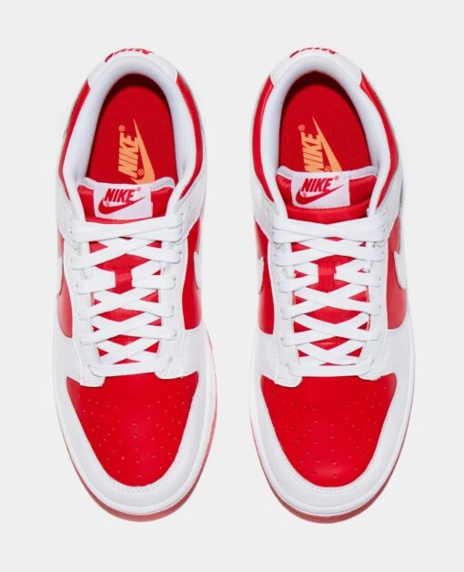 Nike Dunk Low University Red Mens Lifestyle Shoe (White/Red) Limit One Per Customer -Nike 596a03d0443be4d2bf8a7b1cf9686972