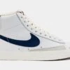 Nike Blazer Mid ’77 Washed Denim Mens Lifestyle Shoes (White/Blue) -Nike 5a5d868908dc333f1145ee737e05ca70