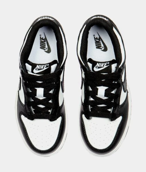 Nike Dunk Low Retro Preschool Lifestyle Shoe (White/Black) -Nike 5a7d4a0efdc6d960a12ddea7c151fb56 1b619613 1fa1 411a 86ac b99b6e4d01b7