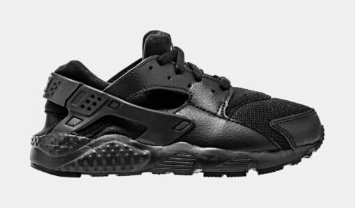 Nike Huarache Run Preschool Lifestyle Shoe (Black) -Nike 5cb784db5db3664d18171c99d416fb75