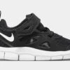 Nike Free Run 2 Infant Toddler Running Shoes (Black/White) -Nike 5cbd237f52de07bec5cddaac963acc32