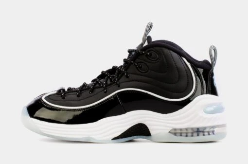 Nike Air Penny 2 Mens Basketball Shoes (Black/White) Free Shipping -Nike 5d4227a6c810cafec71fbd70199ae351