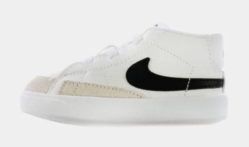 Nike Blazer Mid Infant Toddler Lifestyle Shoes (White/Black) -Nike 5d8ac9a21bbd647001ebb75566352478 0b40b26e 6917 4951 b7ca 5f49555d22bc