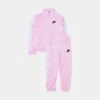 Nike NSW Tricot Track Jacket And Pant Set Toddler Matching Set (Pink) -Nike 61e85df0a5c6b81eaf86d57edfaa2985