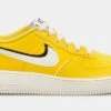 Nike Air Force 1 LV8 Grade School Lifestyle Shoes (Yellow) -Nike 62135ea389c9c8dccff159fdca70ad41