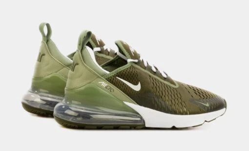 Nike Air Max 270 Medium Olive Mens Running Shoes (Green) -Nike 62d80a7fa42bf5b7e7d08b34cafb3ce6