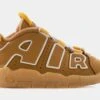 Nike Air More Uptempo Wheat Infant Toddler Basketball Shoes (Wheat/White/Pollen/Gum Light Brown) -Nike 641c68ff3fa3f7108343f280ddc0fd6f