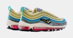 Nike Air Max 97 SE Air Sprung Grade School Lifestyle Shoes (Grey/Multi) -Nike 6a3e6fd58889ef361f7faf5e4e35473b