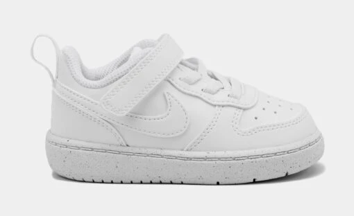 Nike Court Borough Low Recraft Infant Toddler Lifestyle Shoes (White) -Nike 6a68ed3f871d191fff23bd025c1d9c80