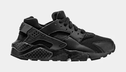 Nike Huarache Run Grade School Running Shoes (Black) -Nike 6e9bafb29dfab90459605cae65feef37 5d597c71 4d5c 402b ba6e d492cb01e7f7