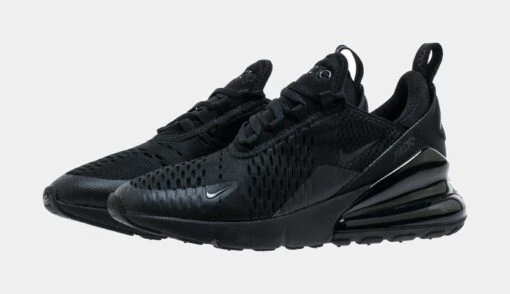 Nike Air Max 270 Grade School Running Shoes (Black) -Nike 6ebaf9091fa4709168f547279a415751