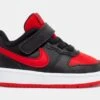 Nike Court Borough Low Grade School Lifestyle Shoes (Black/Red) -Nike 7157d2f88ea716fb0d0bd89825fed330