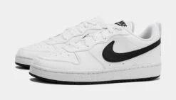 Nike Court Borough Low Refraft Grade School Lifestyle Shoes (White/Black) -Nike 74dee31a8cbe6fdb4c90a867a3b79629