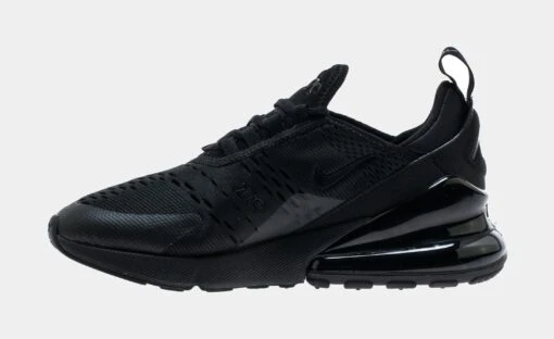 Nike Air Max 270 Grade School Running Shoes (Black) -Nike 75bf465c831bc6c5b939fe2d3367cf7a