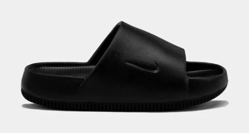 Nike Calm Slide Womens Sandals (Black) -Nike 787dfb8c2bb41a26fbe21cdf4f7a49d4