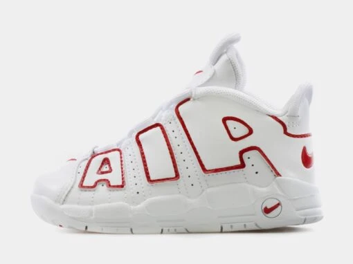 Nike Air More Uptempo 96 Renowned Rhythm Toddler Lifestyle Shoe (White/Red) -Nike 78f98c6aa3675762c6002d640952a1e5