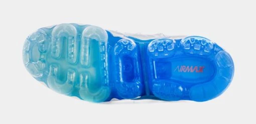 Nike VaporMax Plus Mens Running Shoes (White/Blue) -Nike 79e64b6ee5633a8acbd1df592c08a673