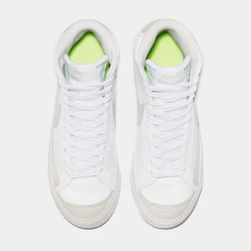 Nike Blazer Mid ’77 Grade School Lifestyle Shoes (White) -Nike 7e4e7d36cdeaaef476f5193268262ff2