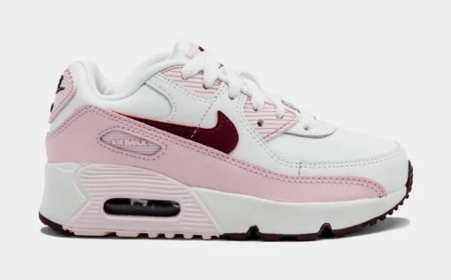 Nike Air Max 90 Pink Foam Preschool Lifestyle Shoes (Pink/White) -Nike 7eb799e09dc38652c0fd989918494d8e