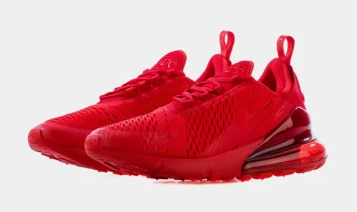 Nike Air Max 270 Mens Running Shoe (Red/Red) -Nike 802f94806e396fd7c16f1d907e42ede7