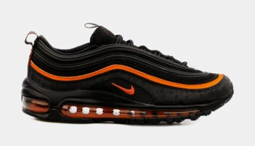 Nike Air Max 97 Grade School Lifestyle Shoes (Black/Orange) -Nike 806fce8b224c7efa4bc9578a98ff1fa0