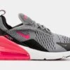 Nike Air Max 270 Grade School Lifestyle Shoes (Grey/Pink) -Nike 80b5077d65d379860d484cf7de4dbfc1