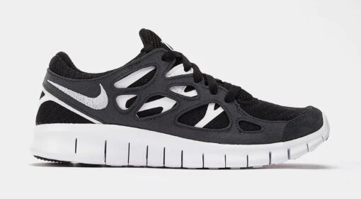 Nike Free Run 2.0 Womens Running Shoes (Black) -Nike 812e3b9f7ad9bfd7e6174b63eb583682