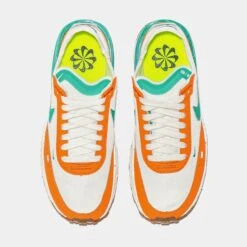 Nike Waffle One Crater Womens Lifestyle Shoes (Orange/Green/Beige) -Nike 834c2e6cbef645dadb9c49944b4d8717