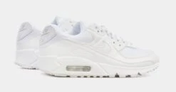 Nike Air Max 90 Womens Lifestyle Shoes (White) -Nike 83e3d9b5798a1c4e72f685cad6c1ab09