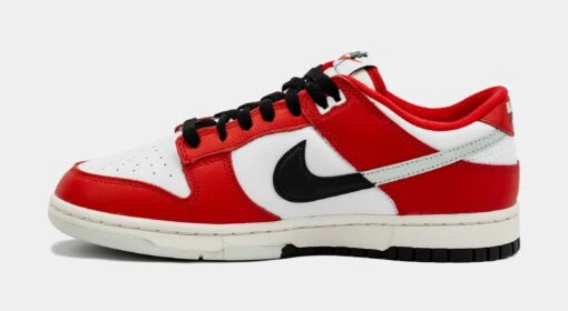 Nike Dunk Low Chicago Split Mens Lifestyle Shoes (Red/White) Limit One Per Customer -Nike 85ab66b7a130f125ee79d15ed7a1345f